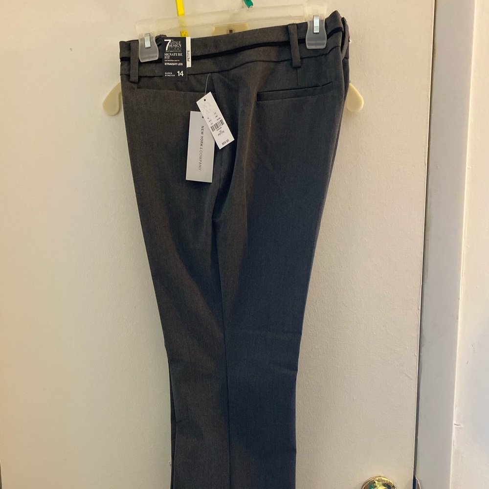 Dress pants gray.